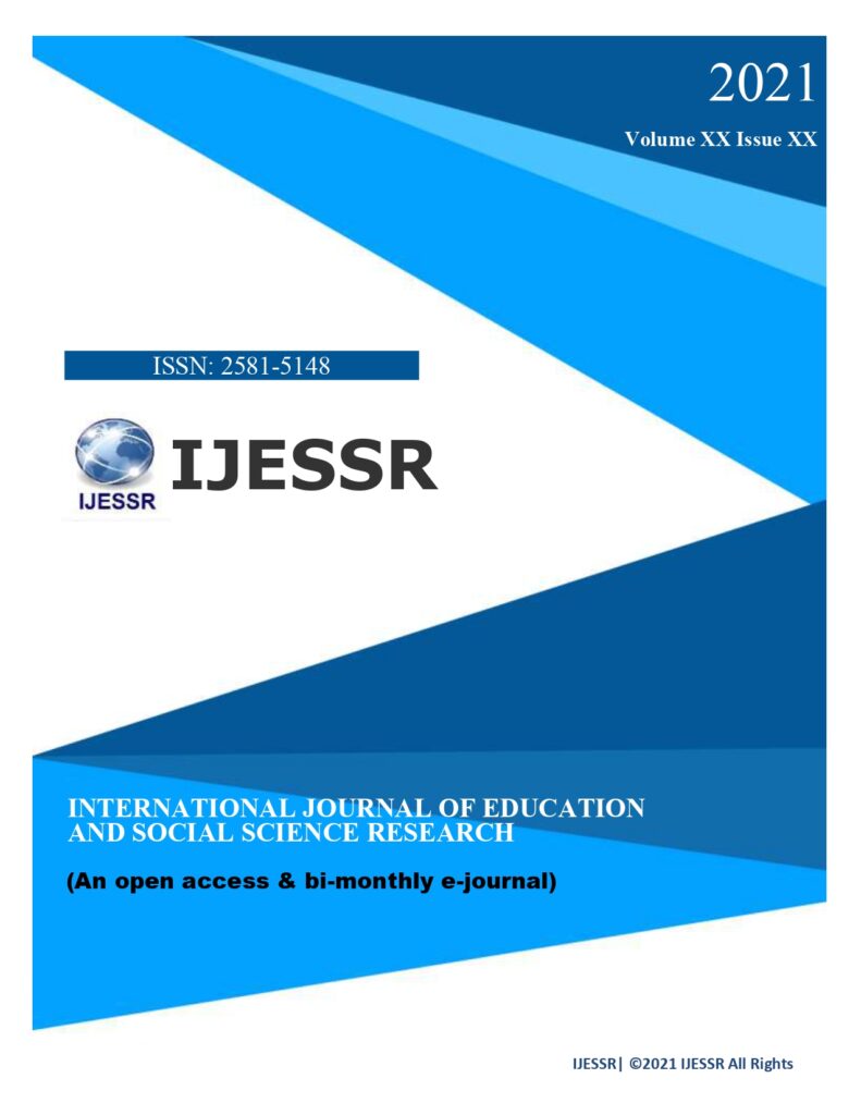 IJESSR cover page